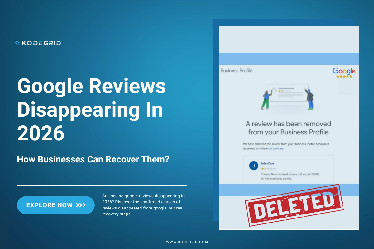 Google Reviews Disappearing In 2026