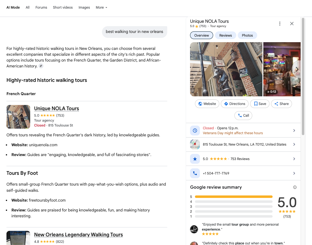 Local Business AI Visibility